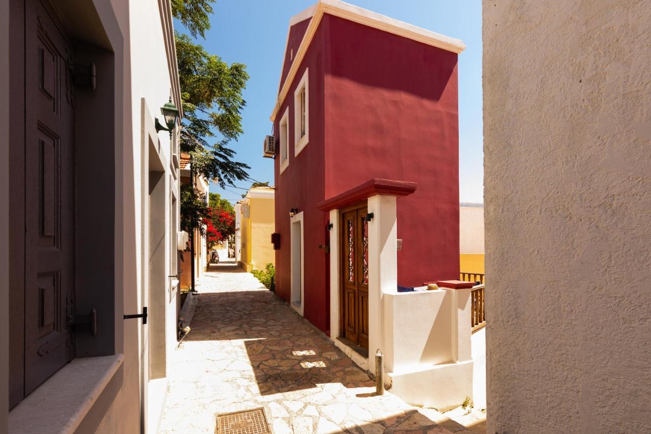 Coralli House Chalki Town ภายนอก รูปภาพ